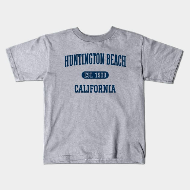 Huntington Beach California Kids T-Shirt by PnJ
